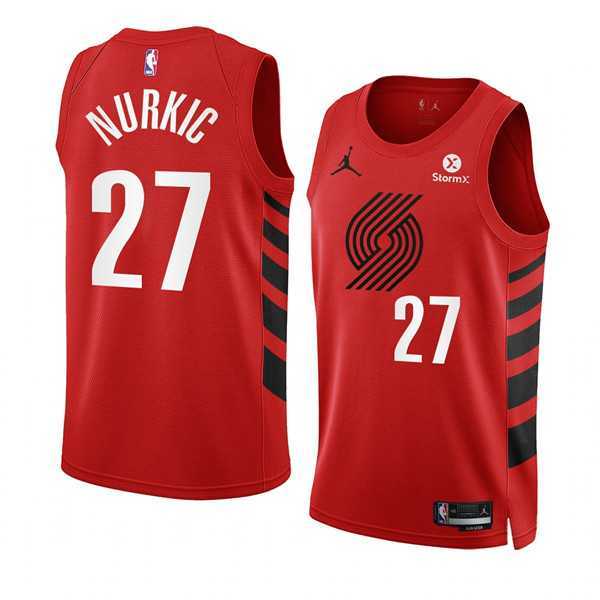 Men's Portland Trail Blazers #27 Jusuf Nurkic 2022-23 Red Statement Edition Swingman Stitched Basketball Jersey Dzhi,We sell and wholesale Men's Portland Trail Blazers #27 Jusuf Nurkic 2022-23 Red Statement Edition Swingman Stitched Basketball Jersey Dzhi on line form chian!